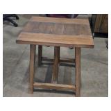 Wood Veneer Side Table / Night Stand 22" x 24" x 24"