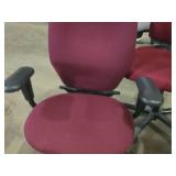 Lot of (3) Rolling Office Armchair | Adjustable Height (assorted)