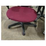 Lot of (3) Rolling Office Armchair | Adjustable Height (assorted)