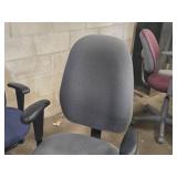 Lot of (3) Rolling Office Armchair | Adjustable Height (assorted)