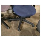 Lot of (3) Rolling Office Armchair | Adjustable Height (assorted)