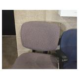 Lot of (3) Rolling Office Armchair | Adjustable Height (assorted)