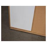 Quartet Office 1/2 Whiteboard 1/2 Corkboard 4