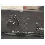 TOA 700 Series Model A-706 Amplifier