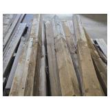 Lot of (9) 6x6 Wood Posts 7-1/2