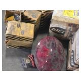 Lot of (10) Dietz NOS Safety Lights 9-51209 Yellow 4434