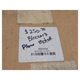 Blizzard Plow Motor Part #B60434 12VDC
