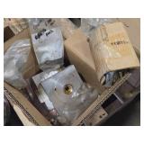 Lot of (1 Box) Miscellaneous Snow Plow Parts