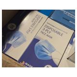 Lot of (1 Box (42 boxes of 50 per box)) Disposable Masks