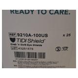 Lot of (3 Boxes) Tidi Eye Shields 25-count ( 75 total items )
