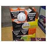 Lot of (22) Wiffle Ball King Perforated Plastic Soft Balls (in original packaging)