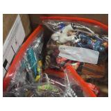 Lot of (3 Boxes) Boy Toys - Dinosaurs, Action Figures, Race Cars and more