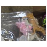 Lot of (2 Bins) Toys - Horses and Assorted Animals