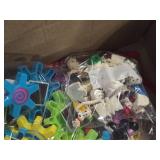 Lot of (2 Bins) Toys - Horses and Assorted Animals