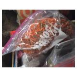 Lot of (5 Bins / Bags) Miscellaneous Craft Supplies