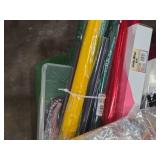 Rolls of Assorted Cello Wrap, Non-slip Drawer Liners, Lifetime Plastic Bags