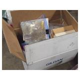 Miscellaneous Office Supplies - Clipboards, Cables, Counter Pens with Chain