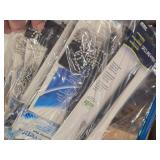 Miscellaneous Office Supplies - Clipboards, Cables, Counter Pens with Chain