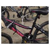 Mongoose Excursion 24" Mountain Bike 14" Black/Pink Frame