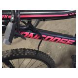 Mongoose Excursion 24" Mountain Bike 14" Black/Pink Frame
