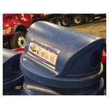 Lot of (15) Commercial Recycling Bin Toppers
