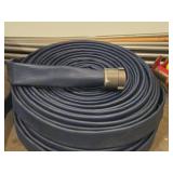 Lay Flat Firehose with Aluminum 1-1/2" NH Couplings 2-3/4"x50