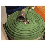 Lay Flat Firehose with Aluminum 2-1/2" NH Couplings 4"x50