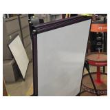 Unimate Quartet Portable Double Sided Magnetic White Board Easel