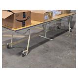 Portable Fold-Up Rolling Conference Table 10