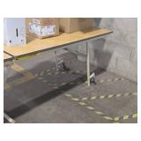 Portable Fold-Up Rolling Conference Table 10