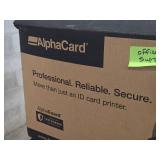 Alphaguard ID Card Printer (in original packaging)