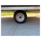 2007 NEWMAN/Snocaps Snowmobile Trailer w/ Cover - 3000 GVW - snowmobile/gear NOT included