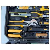 DEKO Tool Set - Pliers, Level, Tape Measure & Socket Set