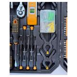 DEKO Tool Set - Pliers, Level, Tape Measure & Socket Set