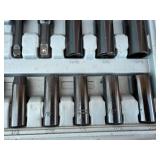 Chrome Vanadium Socket Set - 3/8 and 1/2 Drive - Metric 7-32mm in Case