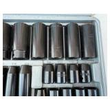 Chrome Vanadium Socket Set - 3/8 and 1/2 Drive - Metric 7-32mm in Case