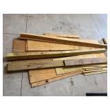 Assorted Lumber & Plywood Sheets - Long Wood Planks & Offcuts