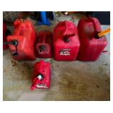 5-Gallon Gasoline Cans with Pour Spouts