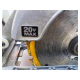 DeWALT DC391 20V MAX Cordless Circular Saw - 6-1/2 in Blade, 18T/24T Combo Pack