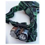 Buck 105 USA Fixed Blade Knife with Black Sheath - LED Headlamp Survival Set