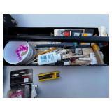 Estes Rocket Engines & Assorted Tools in Large Tool Chest