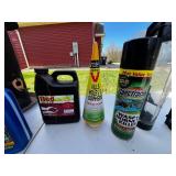 BioAdvanced Fungus Control - Jobes Evergreen Tree Spikes - Spectracide Wasp & Hornet Killer - Red - content quantities unverified