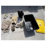 Sorel Boots, Mossy Oak Gear & Summit Front Storage Bag - Mixed Hunting and Outdoor Equipment