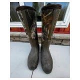 Scentlock XL Camouflage Rain Gear Coat and Bibs & Muck Boot Woody Max - Men