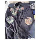 Wyoming Knife Field Dresser, Mossy Oak Cap America Camouflage Apparel with NRA Patches - Assorted Outdoor Gear & More in Storage Tote