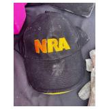 Wyoming Knife Field Dresser, Mossy Oak Cap America Camouflage Apparel with NRA Patches - Assorted Outdoor Gear & More in Storage Tote