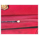Pacific Coast Luggage Set - Red Upright & Navy Carry-On (2-Piece)