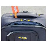 Pacific Coast Luggage Set - Red Upright & Navy Carry-On (2-Piece)