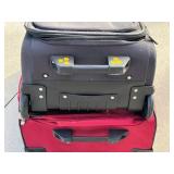 Pacific Coast Luggage Set - Red Upright & Navy Carry-On (2-Piece)