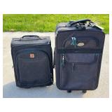 Flight Club Luggage Set - 2 Softside Suitcases (Lot of 2)